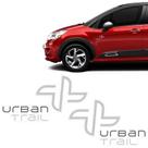 Par De Adesivos Citroen C3 Urban Trail 2019 Modelo Original