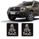 Par De Adesivos Duster Dakar Spirit Emblema Lateral Resinado