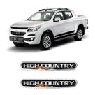 Par De Adesivos Emblema High Country Coluna S10 Resinado Par De Adesivos Emblema High Country Coluna S10 Resinado