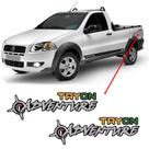 Par de Adesivos Emblema Tryon Adventure Strada Grande