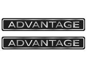 Par De Adesivos Resinados Advantage Chevrolet Astra Vectra