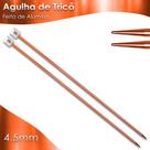 Par De Agulha De Tricô Alumínio - Círculo - 4,5Mm - Nybc Par De Agulha De Tricô Alumínio - Círculo - 4,5Mm - Nybc