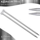 Par De Agulha De Tricô Alumínio - Círculo - 6,0Mm - Nybc Par De Agulha De Tricô Alumínio - Círculo - 6,0Mm - Nybc