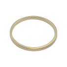 Par de Aliança de Ouro 18k Quadrada 1,5mm WG Par de Aliança de Ouro 18k Quadrada 1,5mm WG