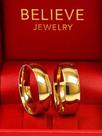 Par De Aliança Tradicional Casamento banhada a Ouro 18k 6mm 14 ao 33 Par De Aliança Tradicional Casamento banhada a Ouro 18k 6mm 14 ao 33