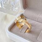Par de Alianças 6mm 8g Ouro 18k Casamento Par de Alianças 6mm 8g Ouro 18k Casamento