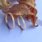 Par de Alianças de Casamento Zeus em Ouro Trabalhada Reta 1,75mm 1,4g Par de Alianças de Casamento Zeus em Ouro Trabalhada Reta 1,75mm 1,4g