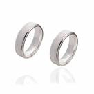 Par de alianças de Prata modelo Moscow 6,5mm e 10 g Par de alianças de Prata modelo Moscow 6,5mm e 10 g
