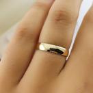 Par de Aliancas em Ouro 18K colecao Eternize 3,5 mm, 3g