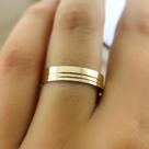 Par de Aliancas em Ouro 18K coleção Eternize 4mm