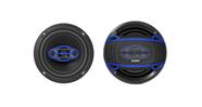 Par de alto-falantes de áudio para porta de carro Jensen JS6504 de 4 vias de 6,5" Par de alto-falantes de áudio para porta de carro Jensen JS6504 de 4 vias de 6,5"
