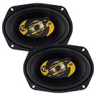 Par de Alto Falantes Eros Triaxial EL69T240 4Ohms 6x9Pol Par de Alto Falantes Eros Triaxial EL69T240 4Ohms 6x9Pol