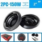 Par De Alto-falantes Mini Dome Tweeter 12V 300W De Alta Eficiência Para Áudio Automotivo 2PCS 150W