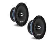 Par de Alto Falantes Som Automotivo Profissional Snake ESV220 220W Rms Woofer 6 Polegadas, 6x9 Polegadas ou 8 Polegadas