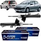 Par de Amortecedor Dianteiro Peugeot 206 e 206 SW Nakata Par de Amortecedor Dianteiro Peugeot 206 e 206 SW Nakata