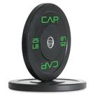 Par de Anilhas Bumper Olímpicas CAP Barbell 25 lb
