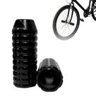 Par De Apoio de Pé Pezinho Pedaleira Trolhão Alumínio Preto Para Bike Bicicleta Aro 16 20 2