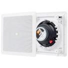 Par de Arandelas de Embutir JBL 6FR1Q com Woofer 6" Full Range 50W RMS Quadrada Branca