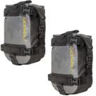 Par de Bag Bolsa Alforje Saxon Estanque Frontal 6 Lts Cinza