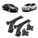 Par de Bandeja Fiat linea Fiat Punto 2005/2016 com Pivô Par de Bandeja Fiat linea Fiat Punto 2005/2016 com Pivô