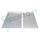 Par de Bandejas Grande e Pequena Autoclave Vitale, Vitale Plus e Vitale Class 12 Litros Cristófoli Par de Bandejas Grande e Pequena Autoclave Vitale, Vitale Plus e Vitale Class 12 Litros Cristófoli