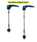 Par De Blocagem / Quick Release Vzan Para Rodas Mtb Azul