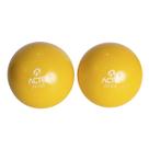 Par de Bolas Tonificadoras de 2KG Amarelo T56 - Acte Sports Par de Bolas Tonificadoras de 2KG Amarelo T56 - Acte Sports