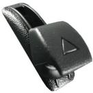Par de botao com arremate lateral trava banco vw gol/ saveiro/ parati/ voyage /kombi / fusca