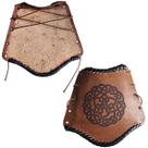 Par De Braceletes Gravura Nó Celta Cosplay E Fantasia