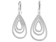Par de brinco gotas prata 950