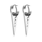PAR DE BRINCO Triangular Triângulo argola EM AÇO INOX Titânio PRATA CONE PLACA ANTIALÉRGICO PAR DE BRINCO Triangular Triângulo argola EM AÇO INOX Titânio PRATA CONE PLACA ANTIALÉRGICO