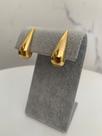 Par de Brincos Feminino Dourado