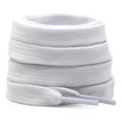 Par de Cadarço Branco Atacador 120 cm Achatado Poliéster Par de Cadarço Branco Atacador 120 cm Achatado Poliéster