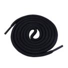 Par de Cadarço Firme de Amarrar Top 5 mm Preto Cinza 1,30 m