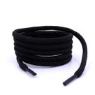Par de Cadarço Premium Poliéster Redondo 5 mm Preto 1,80 m
