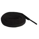 Par de Cadarço Preto Chato Tradicional Tênis 120cm