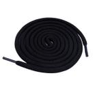 Par de Cadarço Redondo 5 mm Preto 120Cm Amarrar Tenis Sapato