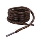 Par de Cadarço Redondo 5mm Whisky 120Cm Amarrar Tenis Sapato