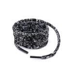 Par de Cadarço Redondo Tênis 5 mm Mescla Cinza Escuro 1,40 m