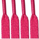 Par De Cadarço Rosa Achatado Para PINK Tênis E Sapatos 1,20m