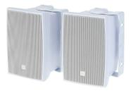 Par de Caixas de Som Acústica JBL C321B Passiva Branca - 30 Watts RMS