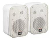 Par De Caixas Satélite Monitoras Jbl Control One Pró Brancas