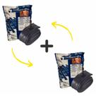 Par de Câmaras de Ar Para Moto Gulfair MJ14 TR4 Standard 80/100-14 Traseiro e MG17 250-275-17 Dianteiro