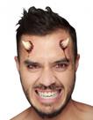 Par de Chifre falso de látex realista+ látex + sangue falso Par de Chifre falso de látex realista+ látex + sangue falso