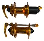 Par De Cubo Gta Barulhento Cassete K7 36furos Bike Mtb Cores Cor Dourado
