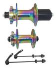 Par De Cubos Camaleão Barulhento K7 Bike Rainbow 36 Furos