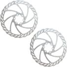 Par de Disco de Freio Bike 180mm Hidráulico e Mecânico X-Time Par de Disco de Freio Bike 180mm Hidráulico e Mecânico X-Time