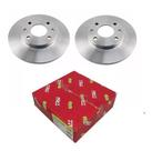 Par de discos freios dianteiros linha peugeot 206/207 rpdi01400 Par de discos freios dianteiros linha peugeot 206/207 rpdi01400