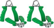Par de exercícios CanDo Hand Grip, verde, médio, pacote com 2