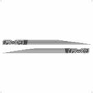 Par De Faixas Compatível C/ Ranger Fx4 2023 Preto Com Verniz Par De Faixas Compatível C/ Ranger Fx4 2023 Preto Com Verniz